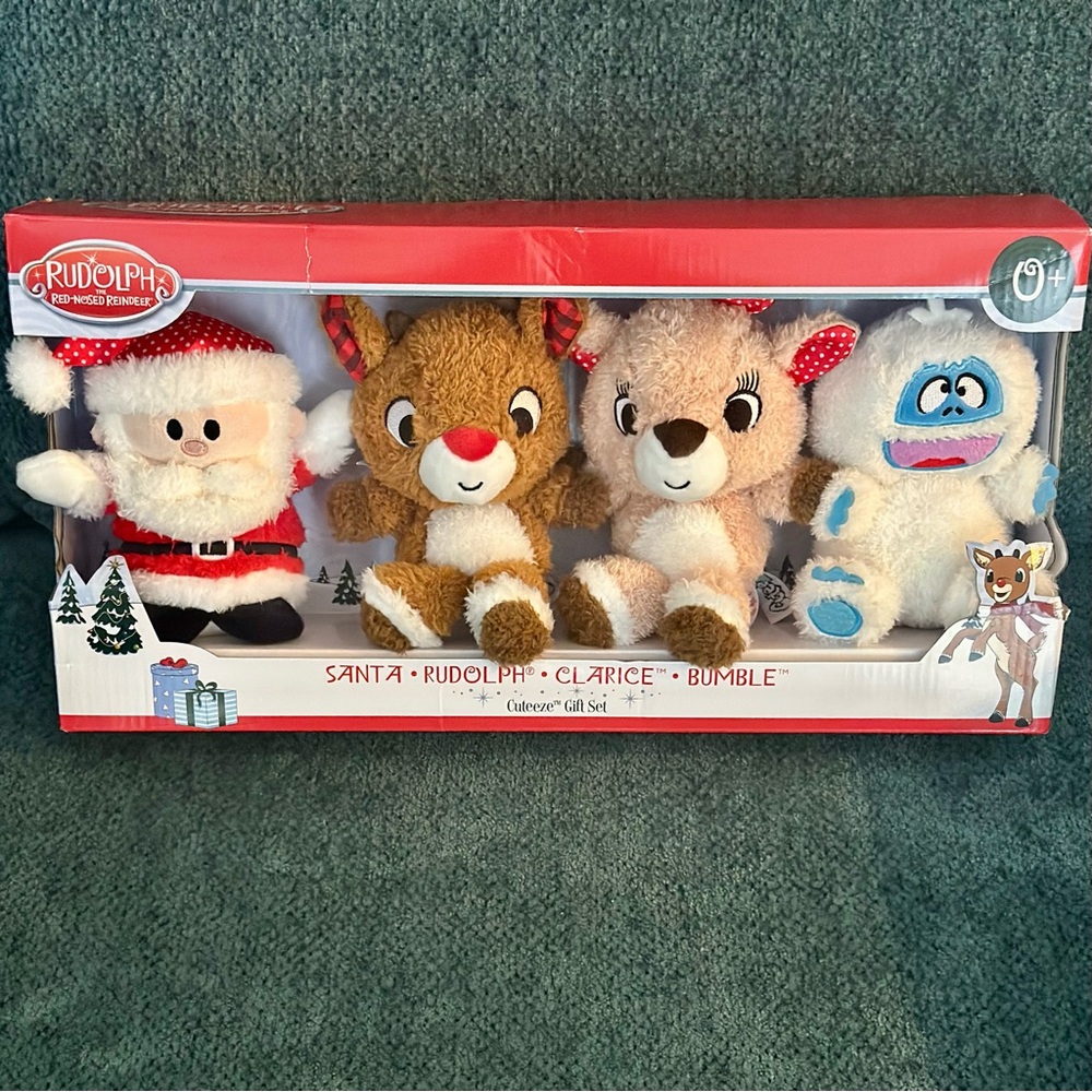 Cuteeze Rudolph Plush Gift Set 60th Anniversary Limited Edition Viral Christmas